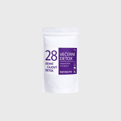 Večerný Detoxikačný čaj (28 denný, 100% prírodný detox)