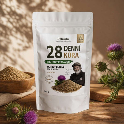 Detoxikačné čaje (28 denný balíček, 100% prírodný detox)