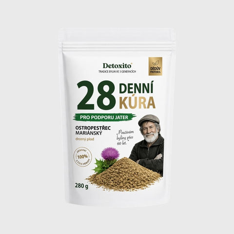 Detoxikačné čaje (28 denný balíček, 100% prírodný detox)
