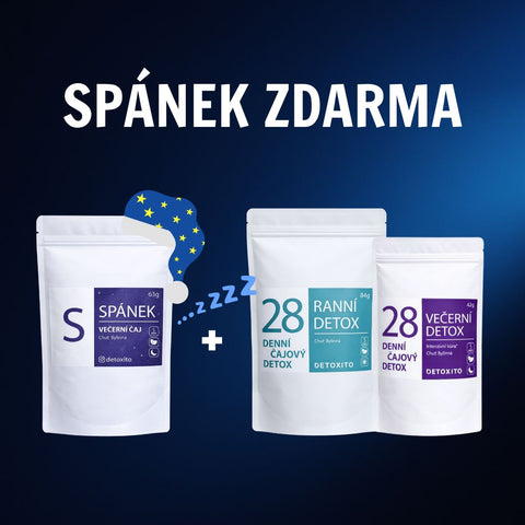 Detoxikačné čaje (28 denný balíček, 100% prírodný detox) + Imunita